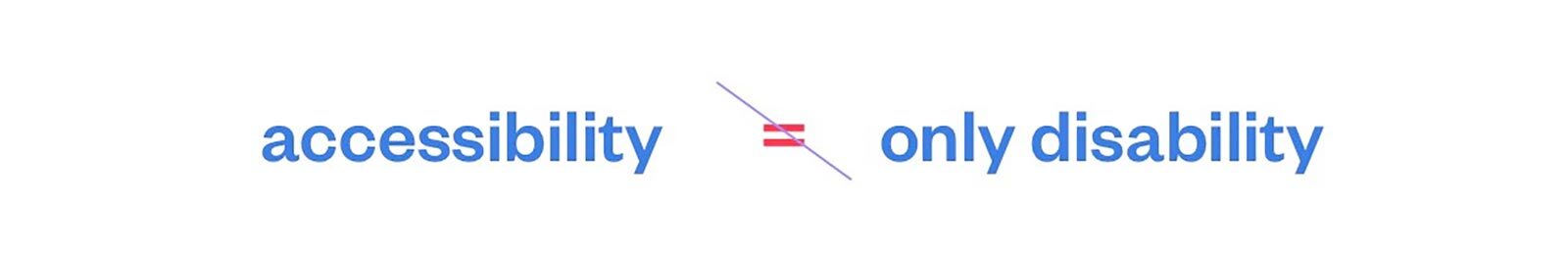 Substantial insight accessibility in react accessibility doesnot equal disability